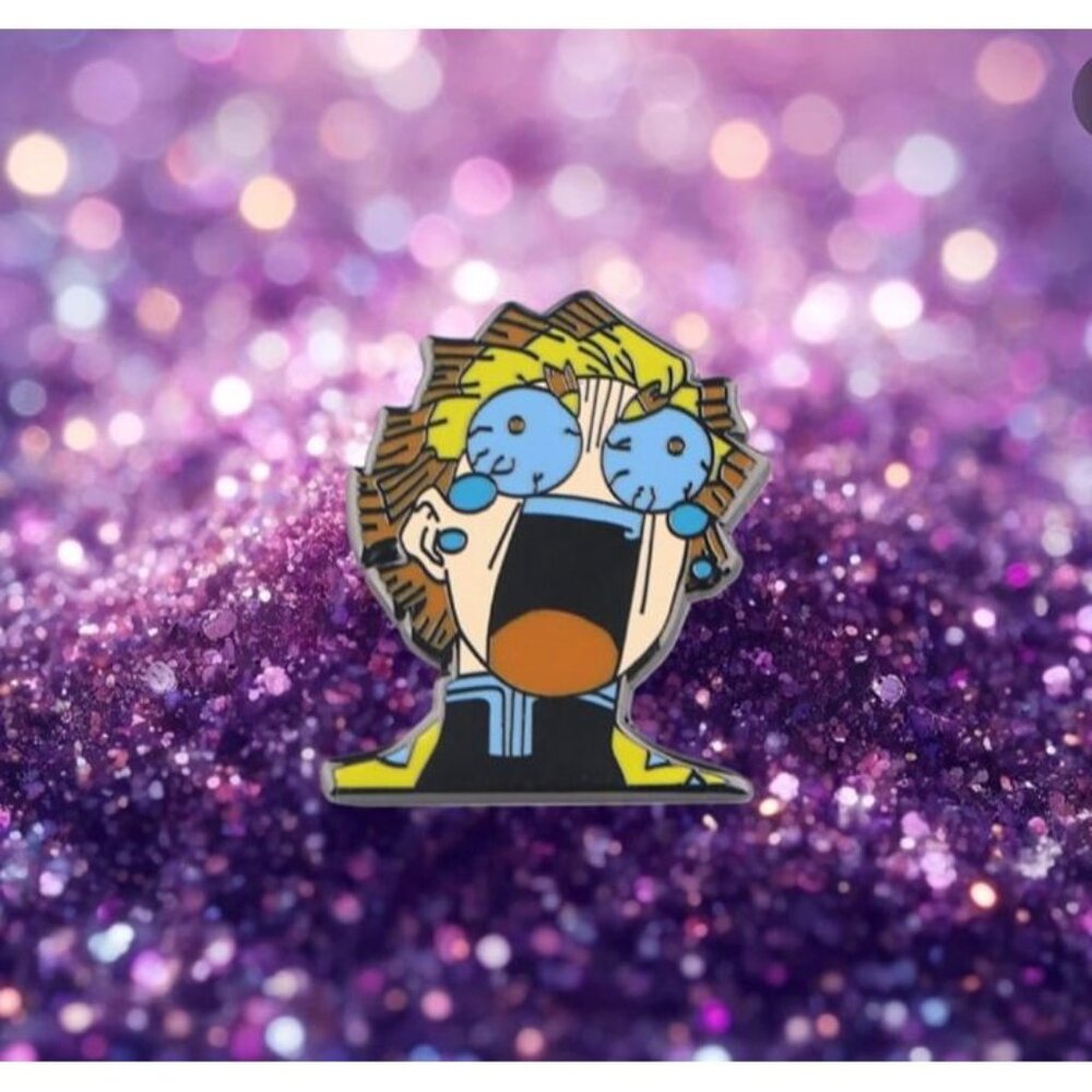 Demon Slayer: Kimetsu no Yaiba Zenitsu Agatsuma Screaming Face Enamel Pin